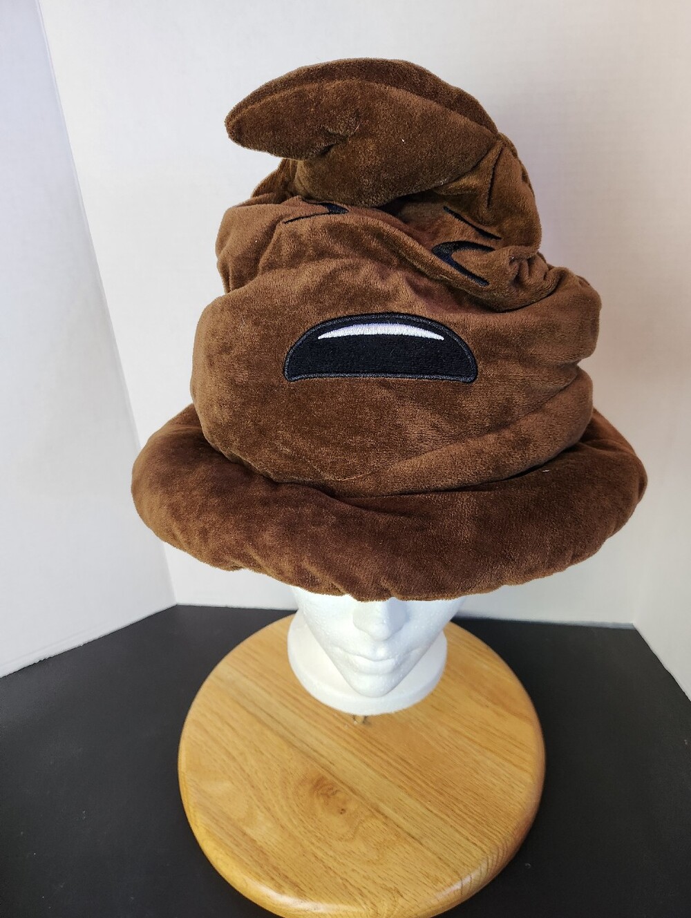Poop Emoji Hat Unhappy Emoji